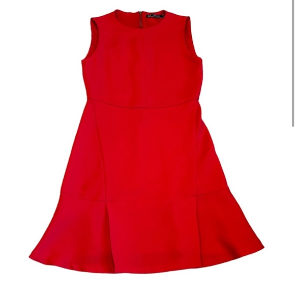 Adorable Zara trafaluc red mini dress! - Picture 4 of 7